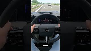 Opel Astra Electric 0-100 km/h Acceleration & Top speed AUTOBAHN (No Speed Limit) | #Shorts #opel