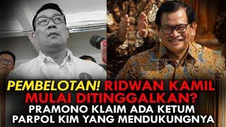 RIDWAN KAMIL MULAI DITINGGALKAN? PRAMONO KLAIM ADA KETUM PARPOL KIM YANG MENDUKUNGNYA