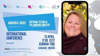 Amanda Logue: Software Testing in the Gambling Industry