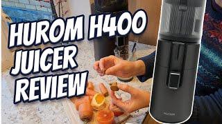 Hurom H400 Self-Feeding Slow Juicer - Review & Comparison to Nama J2