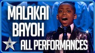 Every ANGELIC performance from Malakai Bayoh | Britain's Got Talent