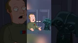 Darth Vader gets replaced! #familyguy #shorts (RT The Hero)