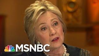 Hillary Clinton: GOP Candidates Not So Different | Rachel Maddow | MSNBC