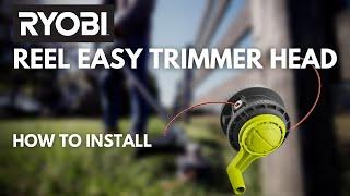 How to Install a RYOBI REEL-EASY SPEED WINDER Bump Feed Trimmer Head