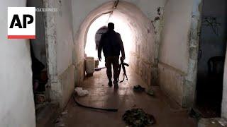 Inside Assad's forces' vast tunnels under Syria's Mount Qasioun