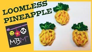 Rainbow Loom Fruit Off the Loom - Pineapple Charm