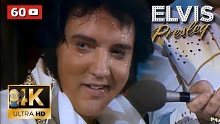 Elvis Presley - Unchained Melody + Indianapolis Airport TRIBUTE 1977  AI 4K Restored