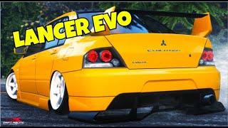 LANCER EVO DRIFTS THROUGH KAMI ROAD