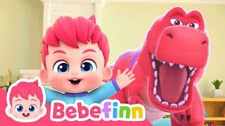 T-rex  Roar! | EP46 | Bebefinn Dinosaur Songs for Kids | Nursery Rhymes & Kids Songs