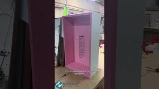 Навесной шкаф для ванной от NOVALUX. Сочетание лакобель зеркала.