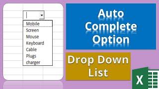 Mastering Excel: Autocomplete in Drop Down Lists - Tutorial with Pro Tips