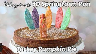 YOU'VE NEVER SEEN A PUMPKIN PIE LIKE THIS BEFORE! FIND OUT HOW TO MAKE THIS 3D PIE! #pumpkinpie