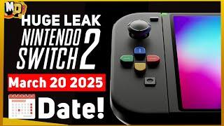 Nintendo Switch 2 Release Date Leaked? GREAT NEWS!