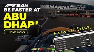  F1 24 Master Abu Dhabi - (Track Guide + Updated Car Setup!)