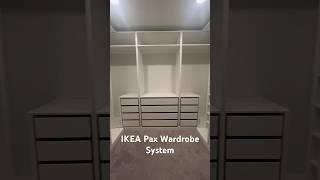 DIY Closet Renovation | IKEA Pax Wardrobe System #ikeapaxsystem #ikeafurniture #ikeapaxwardrobe