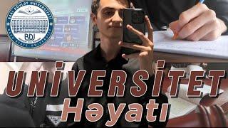 Universitet həyatı | Bakı Dövlət Universiteti - Hüquq fakültəsi - bufet,dərslər -vlog- studywithcml