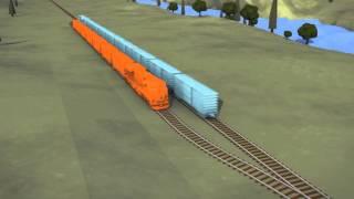 Sidings make rail networks operate more efficiently