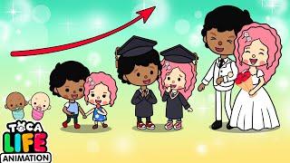 I and My Fiance Grow Up Together  Toca Love Story  Toca Boca Life World | Toca Animation