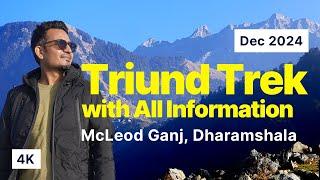 Triund Trek, Mcleod Ganj I Vlog 2024 | Complete Guide with Stunning Drone Shots I Vikas singh negi