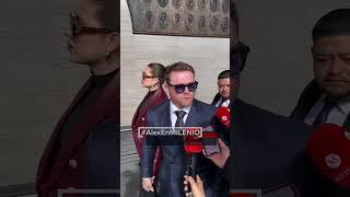 Saúl “Canelo” Álvarez llega a la toma de protesta de Claudia Sheinbaum