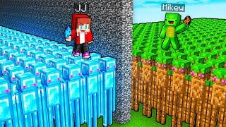 JJ and Mikey: POOR vs RICH Enderman Army Survive Battle in Minecraft - Maizen
