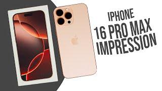 iPhone 16 Pro Max first impressions || Not impressed 