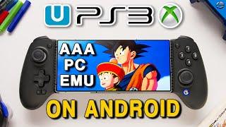 PC Emulation on Android is Insane! - PS3, Wii U, Xbox 360, & More