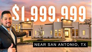 THIS IS WHAT $2 MILLION GETS YOU NEAR SAN ANTONIO, TX! EXCLUSIVE LUXURY HOME TOUR IN ENCHANTED BLUFF