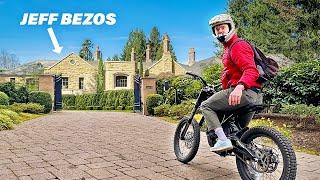 I took my 60mph E-bike to “Billionaires’ Row"
