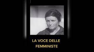 MONGIANA tanto tempo fa (la voce delle femministe)