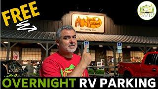 Cracker Barrel is One of the Best Free Places to Park an RV Overnight!