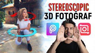 3D Hareketli Fotoğraf Efekti | Stereoscopic 3D Efekt