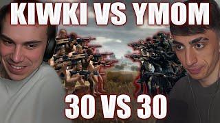 PUBG 30 VS 30 / ГЛЕБ ПРОТИВ СЕРЁГИ В ПАБГЕ / KIWKI VS YMOM | Sasavot и Des0ut