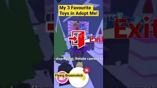 My 3 Favourite Toys in Adopt Me! | #minebloxfusion #roblox #gaming #adoptme #luck #toys #oldtoys #ee