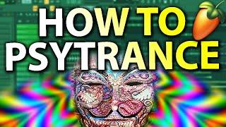 HOW TO MAKE PSYTRANCE - FL Studio 20 Tutorial