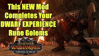 This NEW Mod Completes Your Dwarf Experience - Total War Warhammer 3 - Runic Units - Mod Review