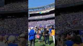 Giants fans extremely loud in Metlife Stadium