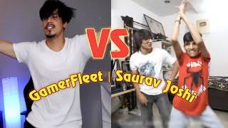 Gamerfleet Vs Sourav Joshi Dance @souravjvlogs  @GamerFleet