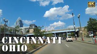 Cincinnati, Ohio - [4K] Downtown Tour