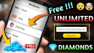 Daily  10000 Diamond  Trick. Instant Free diamond in freefire 2022. How to get Dj Alok emotes