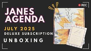 Jane’s Agenda Deluxe Subscription Unboxing | July 2025