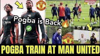 BREAKING!!Ruben Amorim ACCEPTING Pogba to train at Carrington with Man United players..#manunited