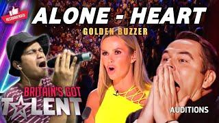 Alone - Heart Cover Song Makes All The Judges Shocked With  Super Beautiful Voice On BGT 2024