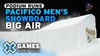 Pacifico Men’s Snowboard Big Air: Top 3 Medal Runs | X Games Aspen 2025