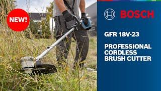 NEW BOSCH GFR 18V-23 Professional Cordless Brush Cutter