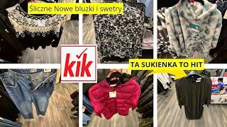 KIK BOMBOWA SUKIENKA  TANIE CUDNE SWETERKI️ TA BORDOWA KURTKA TO HIT️