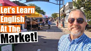 Let's Learn English at the Market! 