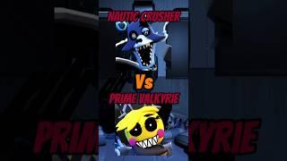 Nautic crusher Vs Prime Valkyrie in FnTd #roblox #fnaf #shorts #fntd