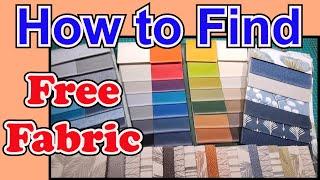 More free fabric. Sew to Sell furnishing fabric swatch samples to make hundreds of bags purses totes