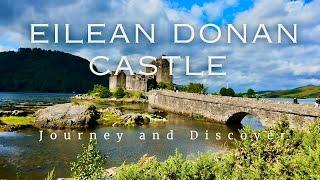 [4K] Walking tour of Eilean Donan Castle, touring Scotland.